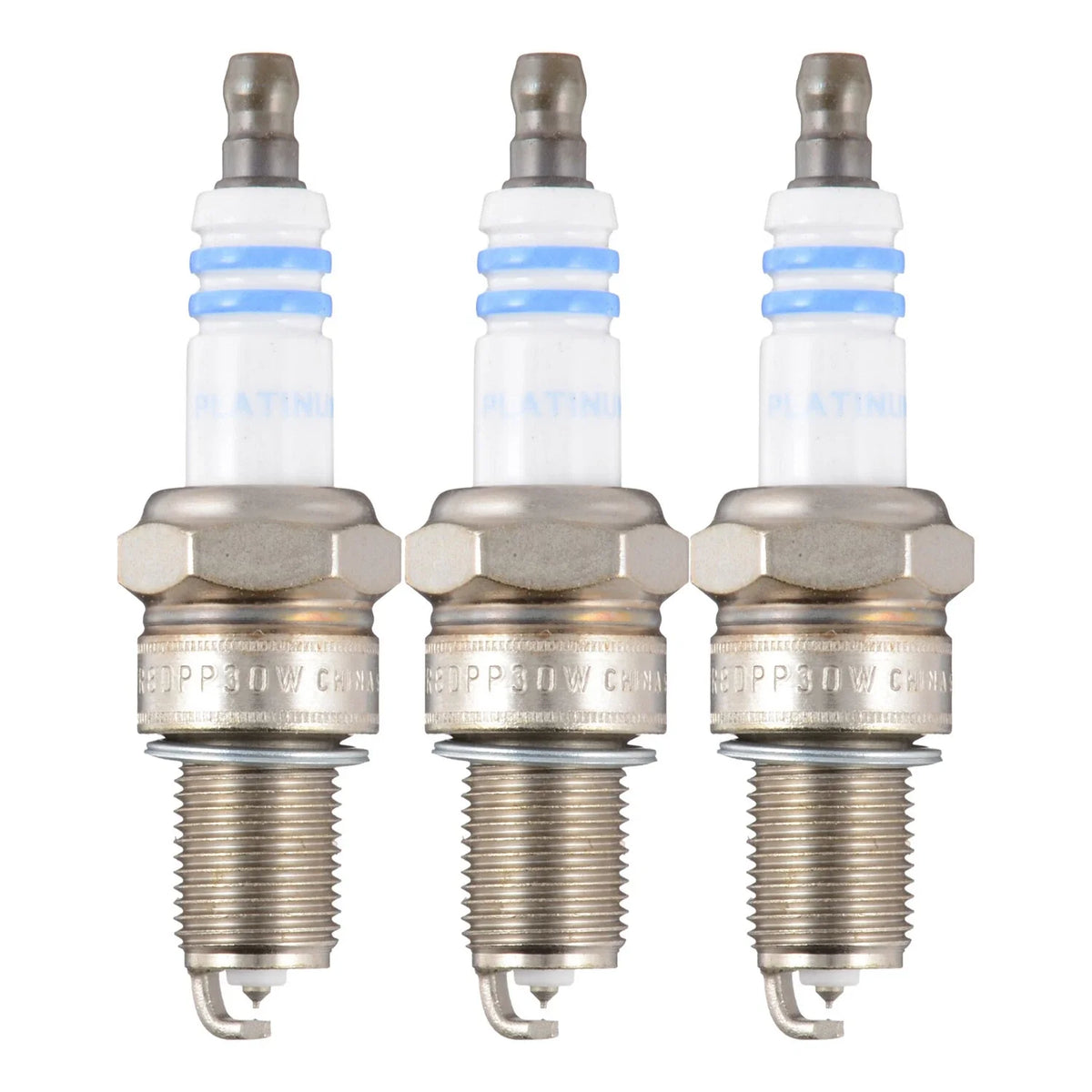 Set of 3 Bosch OE Fine Wire Platinum Spark Plugs for Charade Metro (1990–1998)