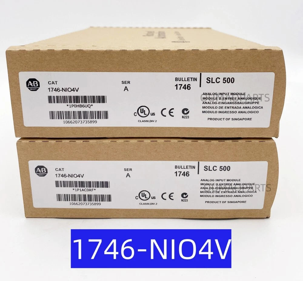 Analog Module for SLC 500 (2023) 1746-NIO4V