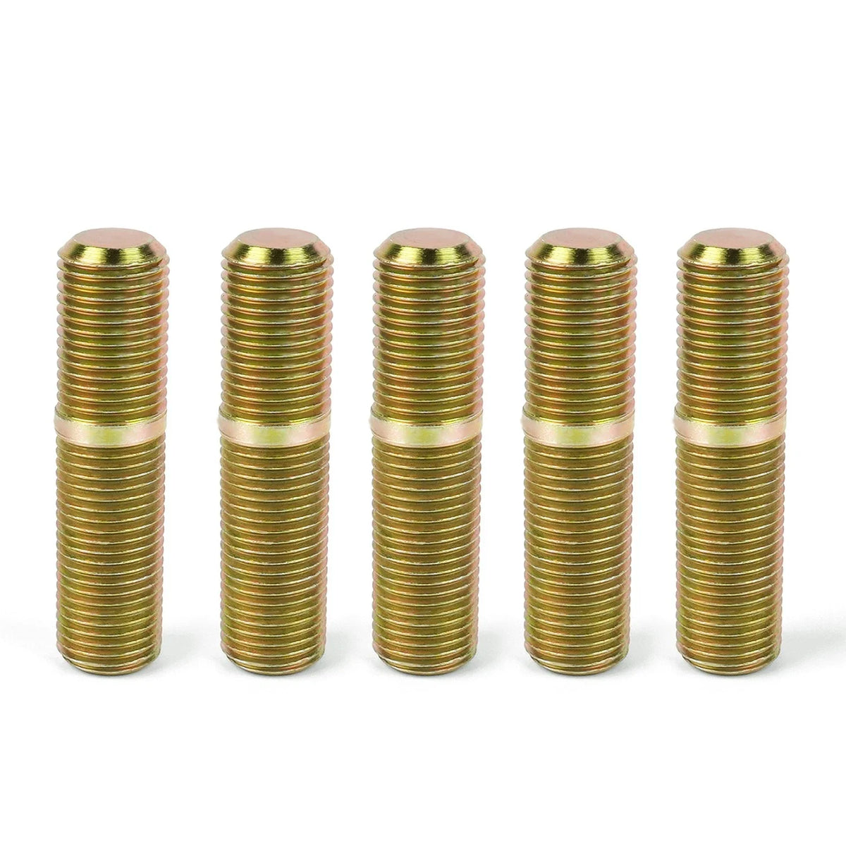 5 Pack Screw-In Trailer Wheel Studs 1/2"-20 x 2" for Hubs 03372