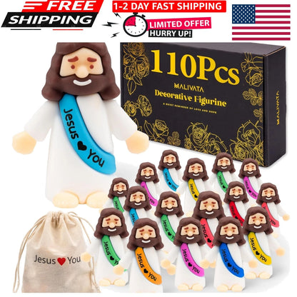 110 Mini Jesus Figures for Spreading Joy and Kindness