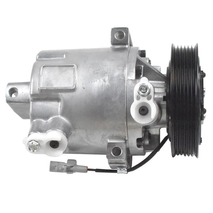 A/C Compressor w/ 6-Groove Pulley for Mitsubishi Mirage G4 (2017–2022) 7813A524, 7813A983, 58800
