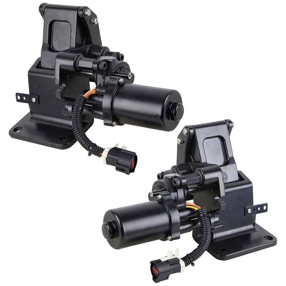 Pair Running Board Motors with Brackets for Ford Expedition Lincoln Navigator - 13-00012PY, 9L7Z 16A506-A, 9L7Z 16A507-A