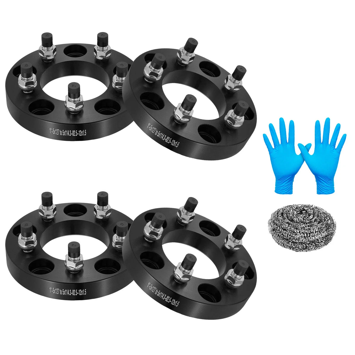 Wheel Spacer Adapter for 5x127 to 5x114.3 (M12x1.5 Stud) (2010–2020)