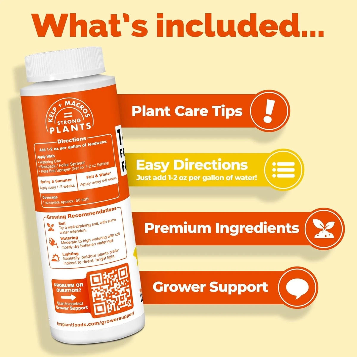 Liquid Plant Food for Fertilizer (Balanced Nutrition)
