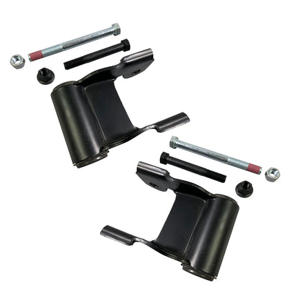 Pair of Rear Leaf Spring Shackle Kits for Chevy Astro GMC Safari (1985–2005) 722-229