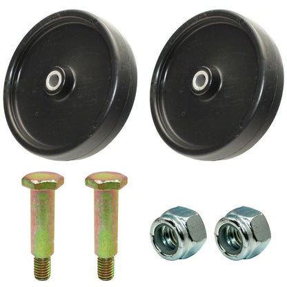 Deck Wheels with Hardware for MTD (Replaces 734-3000)