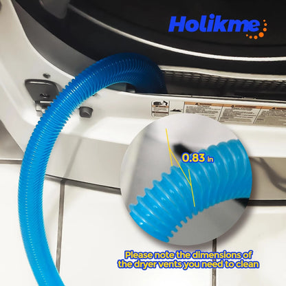Dryer Vent Cleaner Kit for Holikme (31.5 inches x 1.3 inches)