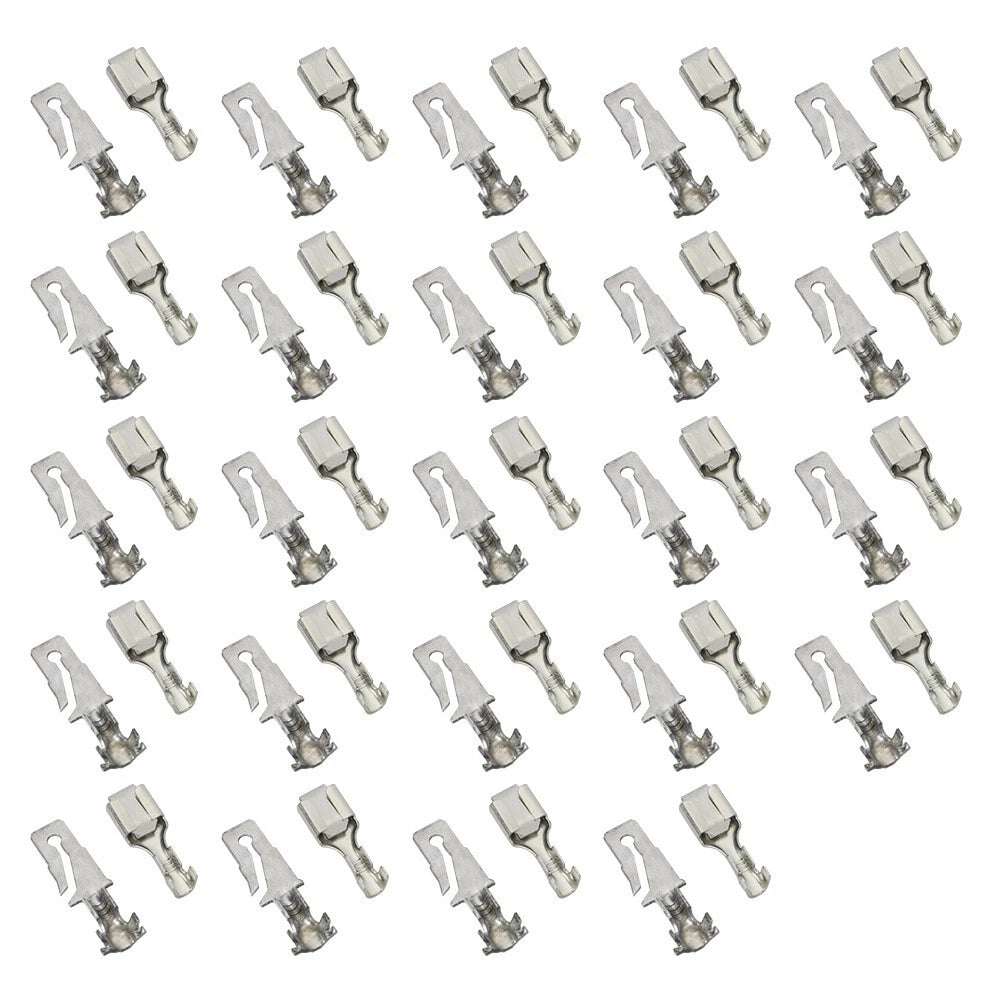 48x Male Female Wiring Harness Terminal Crimp Connectors for GM 14-16 AWG