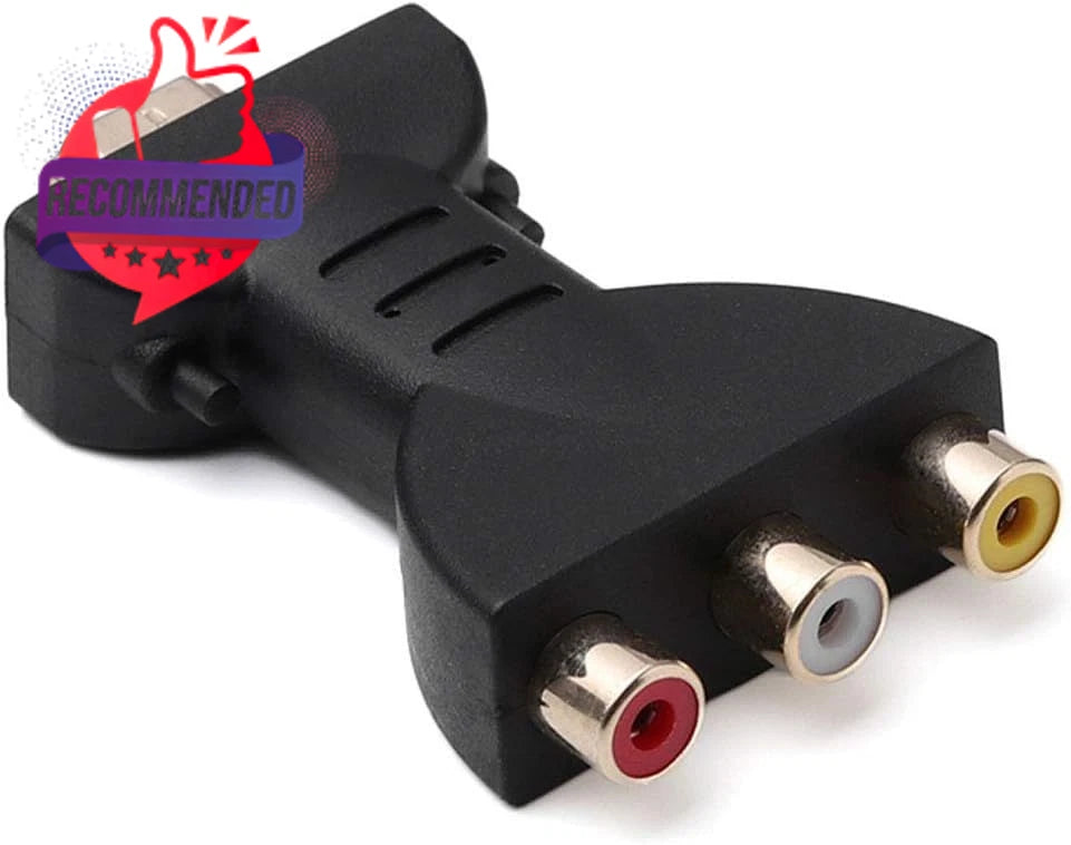 Hdmi to 3-RCA AV Converter for TV, DVD & Home (No Specific Part Numbers)