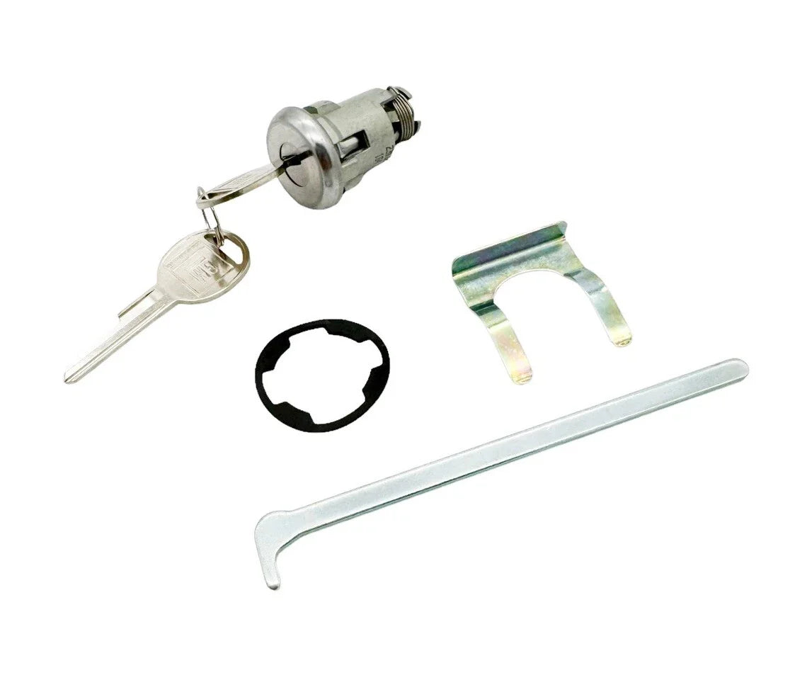 Trunk Lock Cylinder with Keys for Cadillac Fleetwood (1969–1981)