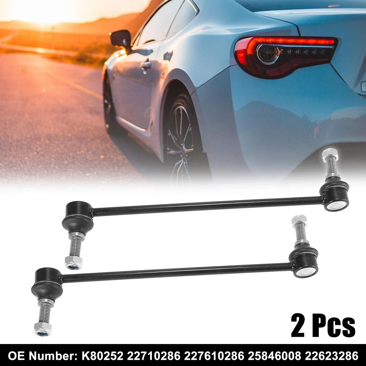 2X Stabilizer Sway Bar Link Kit 2710286 227610286 for Chevrolet Cobalt HHR (2005–2010)