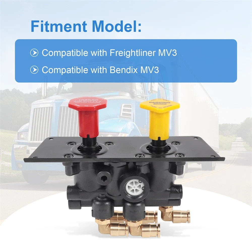 Dash Control Brake Valve for Freightliner MV3 (5013293, 801631)
