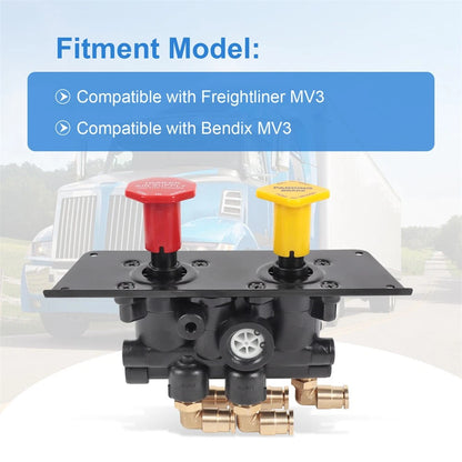 Dash Control Brake Valve for Freightliner MV3 (5013293, 801631)
