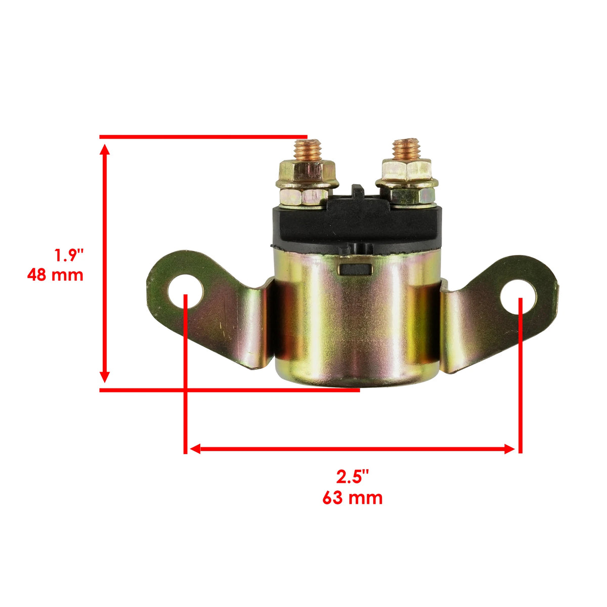 Starter Relay Solenoid for Polaris Victory Vegas Hammer (2004–2007) RE129, 4012001, 4010947