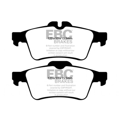 EBC Yellowstuff Rear Brake Pads for Volvo C70 (2006–2013) TLX-ebcDP41749R-CL360A76