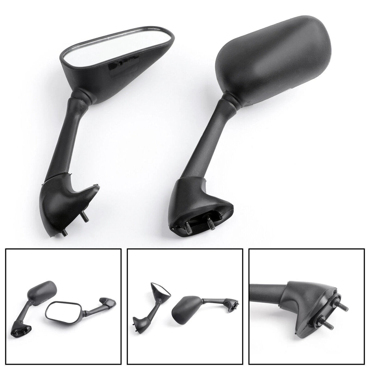 Mirrors for Yamaha YZF 600 R6 (2003–2005) YZF R6S (2006–2008) M529-A035-Black