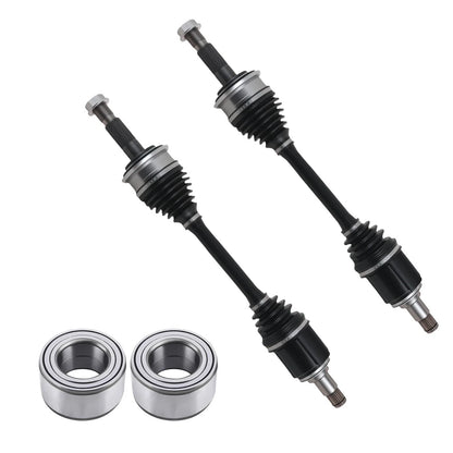 Front CV Axle Shaft & Wheel Bearing Set for Toyota Sequoia Tundra (2000–2007)