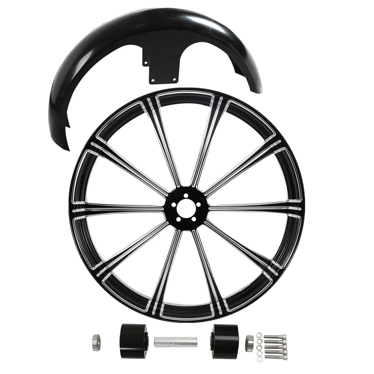 26" x3.5" CNC Front Wheel Rim for Harley Street Glide (2008–2025)
