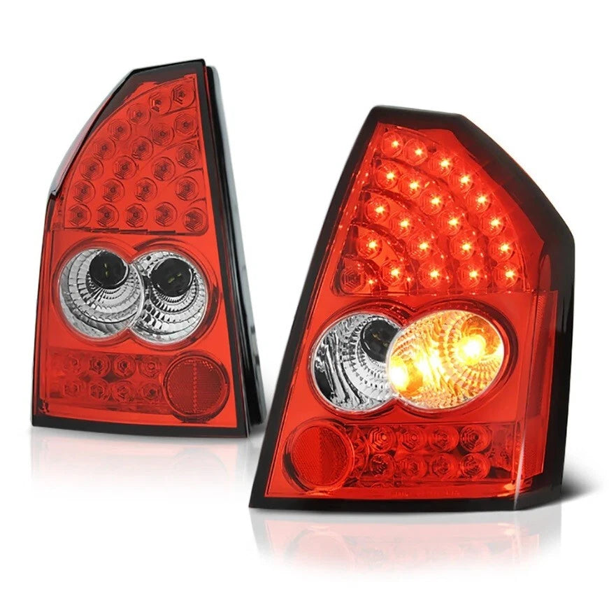 LED Red Tail Lights for Chrysler 300C (2005–2007) NTR6041R