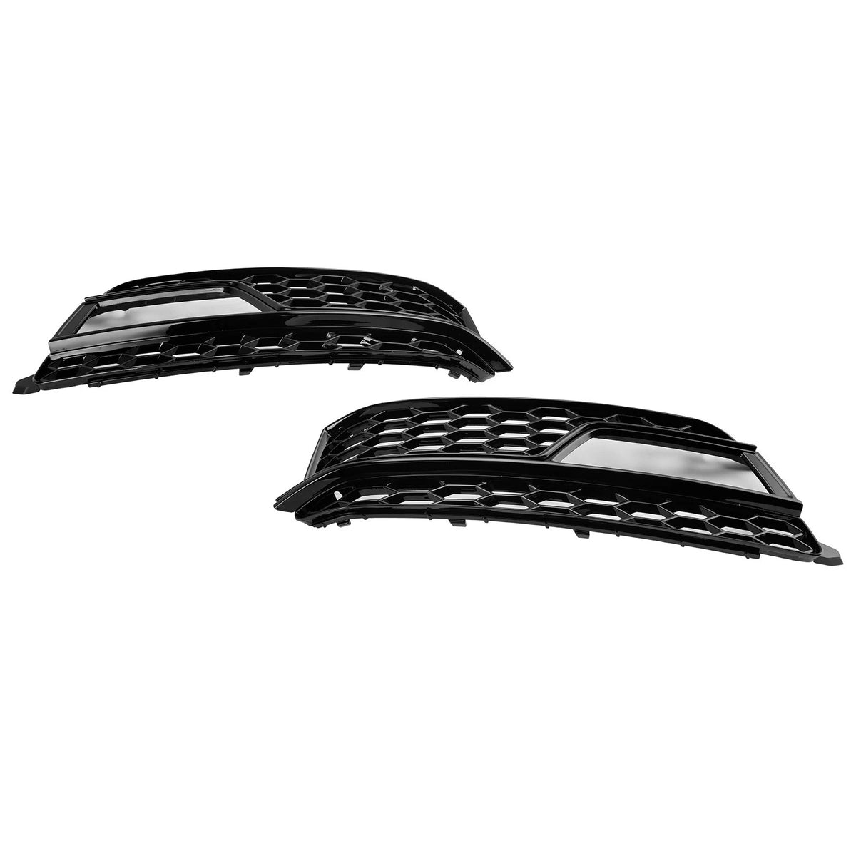 2X Front Fog Lamp Grille for Audi A5 S-Line S5 (2013–2016) 8T0 807 681 K, 8T0 807 682 K