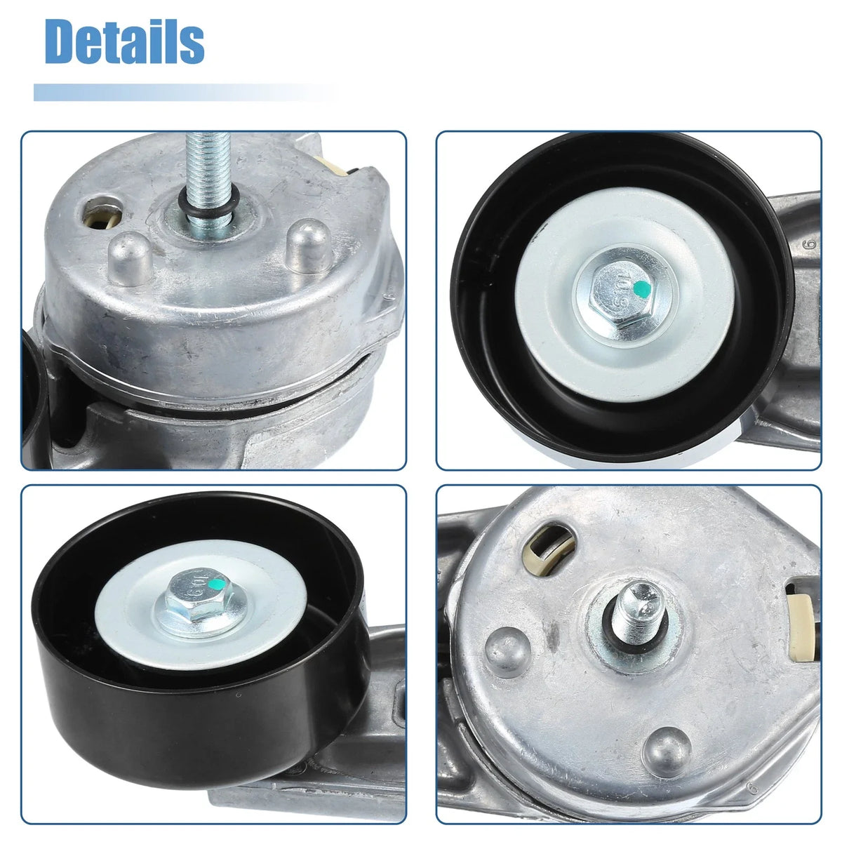 Engine Belt Tensioner Pulley Assembly for Ford Five Hundred (2005–2007) No.XW4Z6B209AA
