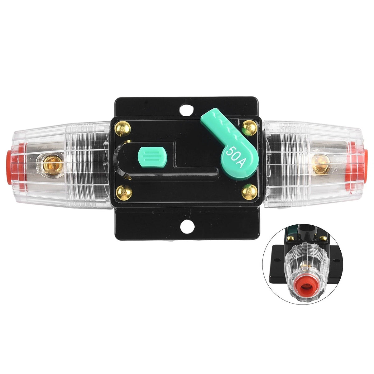 10A-100A Circuit Breaker Fuse for Auto Boat (12V-48V DC)