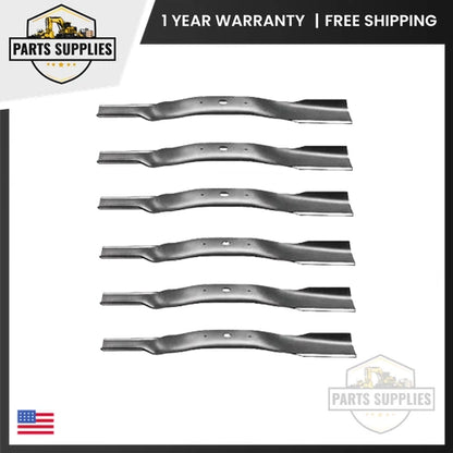 6PK Mulcher Blade RH for Walker Lawn Mower (42" & 52" Deck)