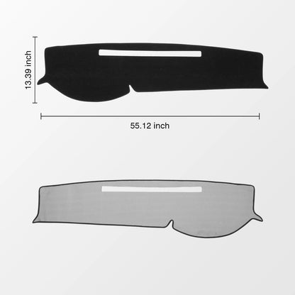 Black Dash Cover for Toyota Tacoma (2005–2015)