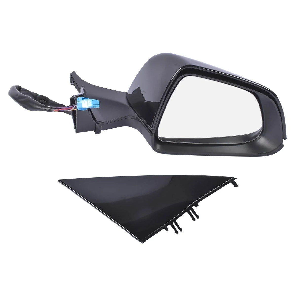 Heated Power Fold Black Right Passenger Side Mirror for Tesla Model 3 (2017–2022)