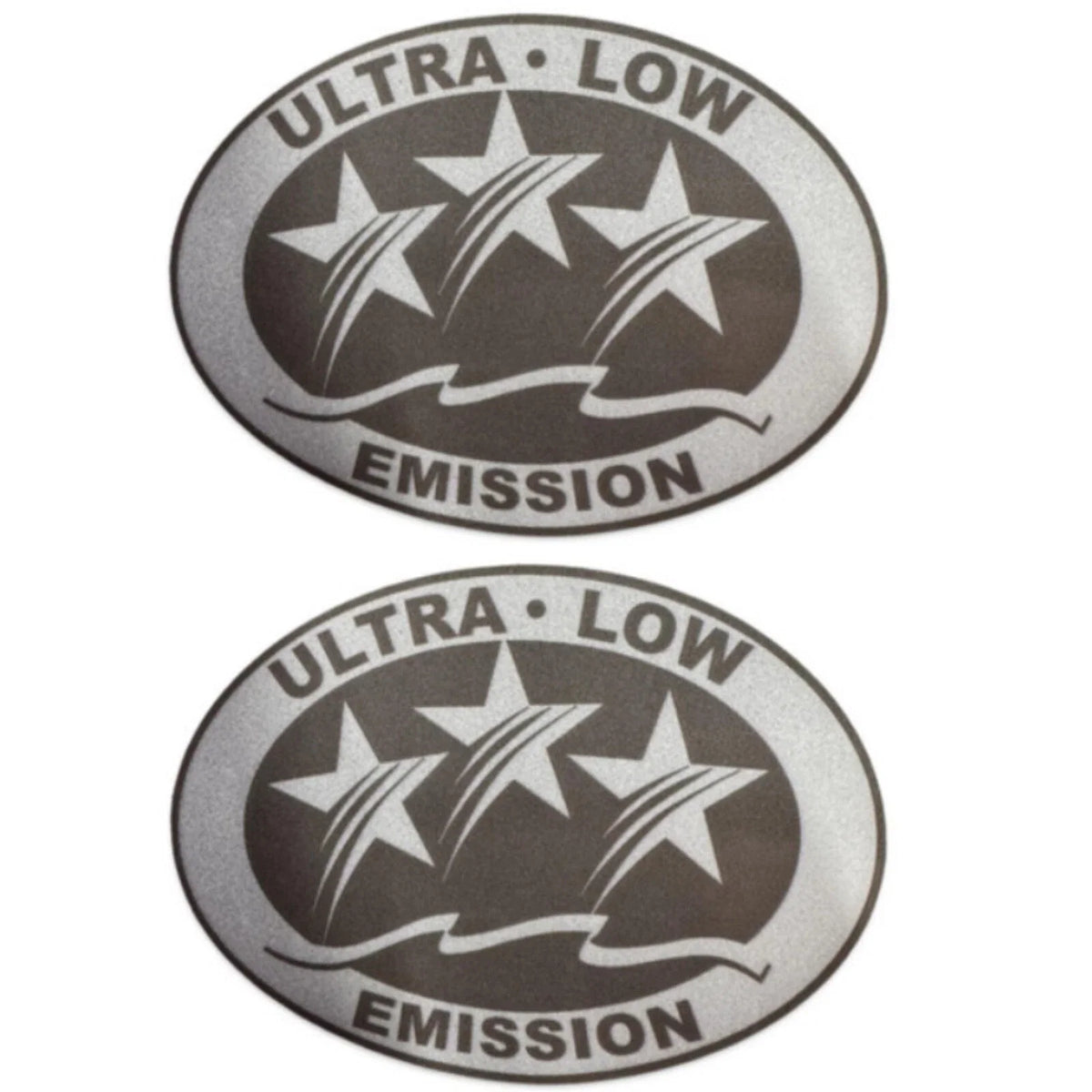 2X Outboard Graphic Light Gray Sticker Decal for Outboard Engine