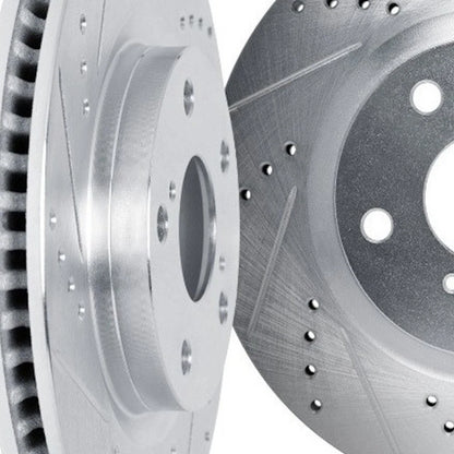 Rotor Set for Nissan Maxima (2009–2023) ALX-PAU-DF-7502-67049-CLA1 Drilled Slotted