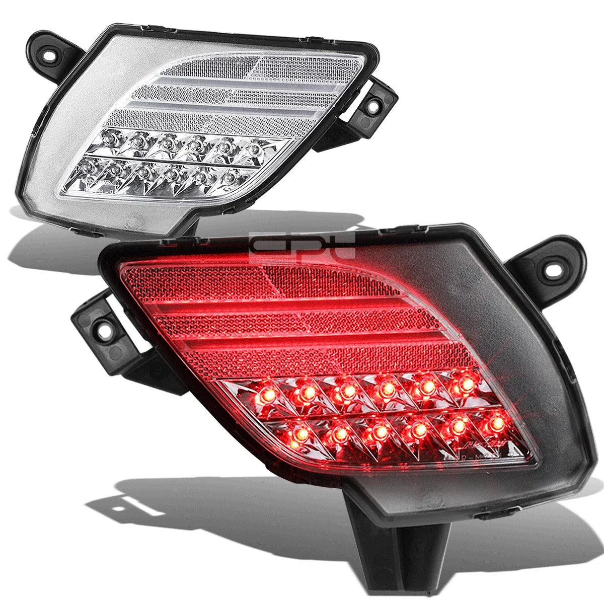 Chrome Housing LED Rear Fog Light for Mazda CX-5 (2013–2016)