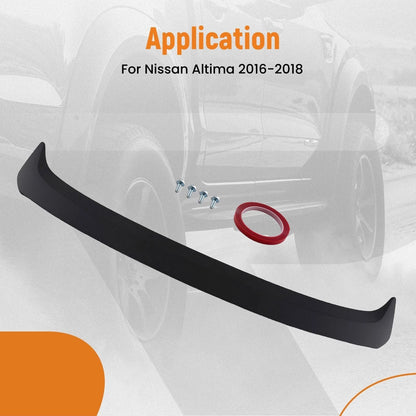 Matte Black Spoiler Wing for Nissan Altima (2016–2018)