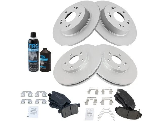 Brake Pad and Rotor Kit for Acura TSX (2011–2014) 33913DYRZ