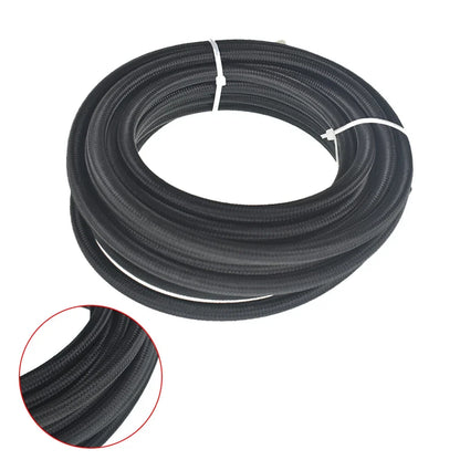 Set of 10FT 12FT 20FT 30FT -6AN Nylon E85 PTFE Fuel Hose Kit
