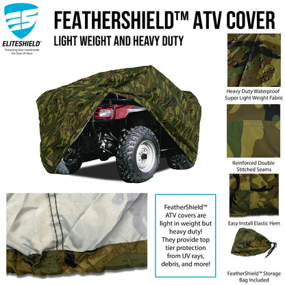Storage Cover for Kawasaki Prairie 700 4x4 ATV (All Weather, Camo)