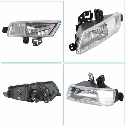 Front Fog Light Assembly for Honda CR-V (2015–2016) H11 Bulb, Driver+Passenger
