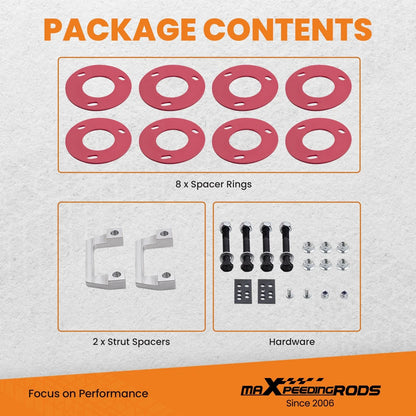 Front Level Lift Kit 1.5"-2.5" Spacers for Chevrolet Silverado 1500 Tahoe Yukon (2014–2023)