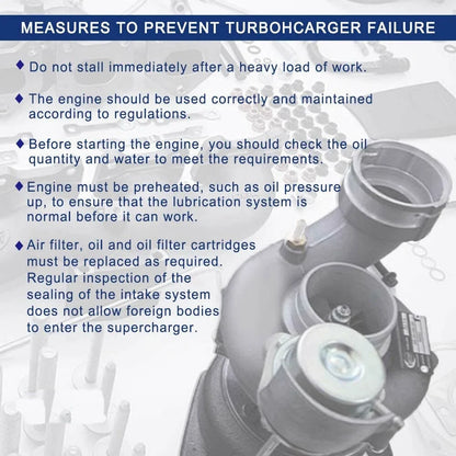 Turbocharger for Chevrolet Trax, Buick Encore (2013–2021) 1.4L