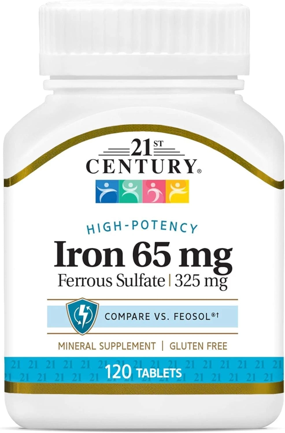 21st Century Iron 65mg Supplement (120 Count)