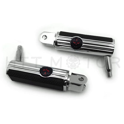 Skull Footpegs for Honda Stateline Shadow VLX VTX1300C VTX1800C VTX1800F (2010–2015)