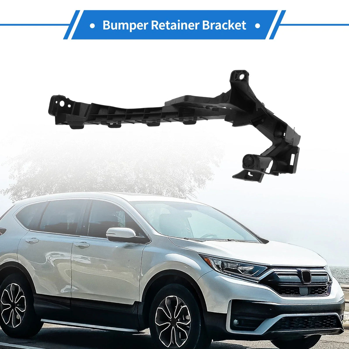 1 Pcs Front Right Bumper Retainer Bracket No. 71140T1WA00 for Honda CR-V (2015–2016)