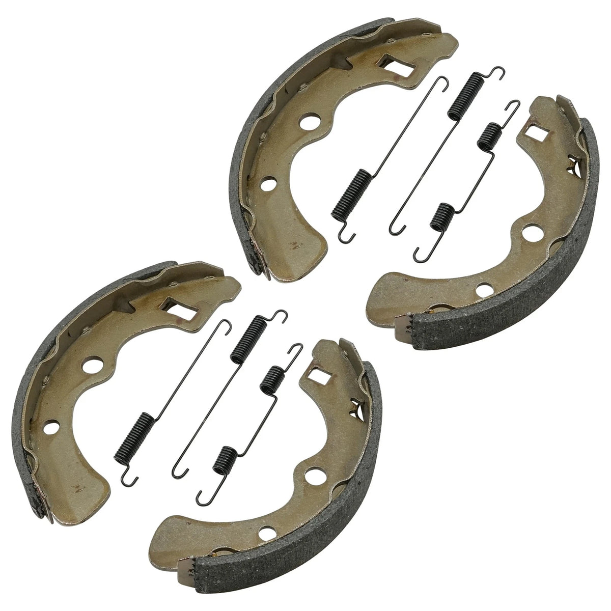 2 Rear Brake Shoes for Kawasaki Mule 4010 (2009–2026) GK1302BS158TT