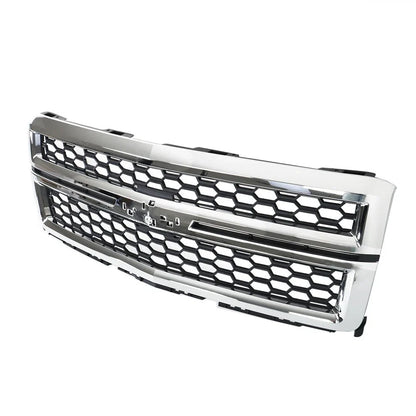 Front Bumper Grille Honeycomb for Chevrolet Silverado 1500 (2014–2015)