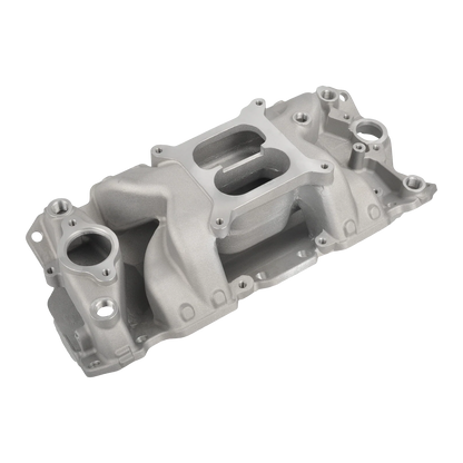 Intake Manifold Dual Plane Aluminum for Chevy SBC 350 400 (1955–1995)