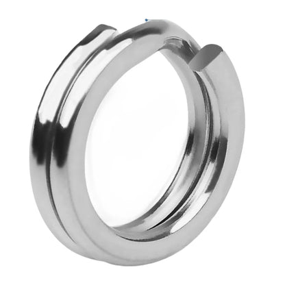 50pcs Stainless Steel Open Rings for Fishing Lure Assembly