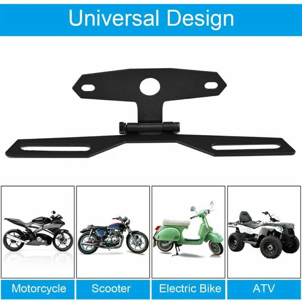Folding License Plate Holder for Dirt Bike Motorbike (2010–2023)