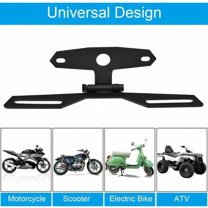 Folding License Plate Holder for Dirt Bike Motorbike (2010–2023)
