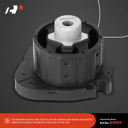 3X Engine Motor & Transmission Mount for BMW 335i xDrive (2009–2013) 9682, 10089, A4012, A4081, A4034
