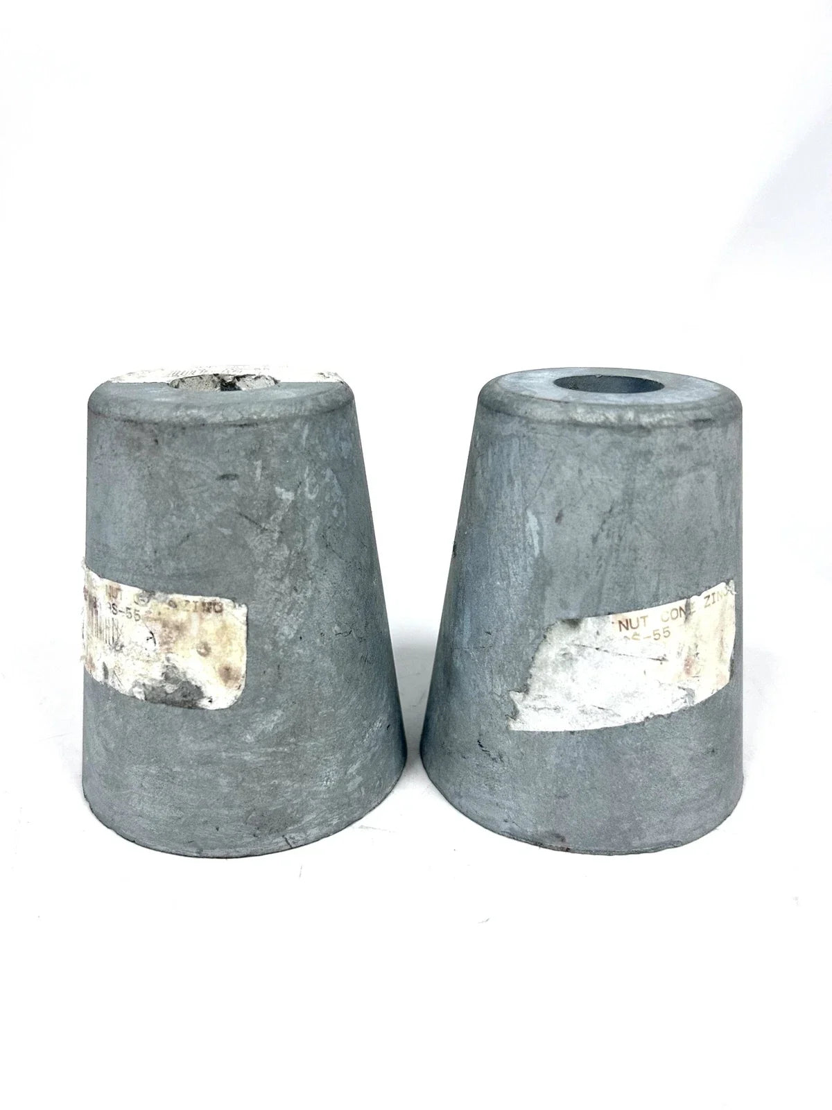 2X Zinc Propeller Anode Cone for Azimut AS-55